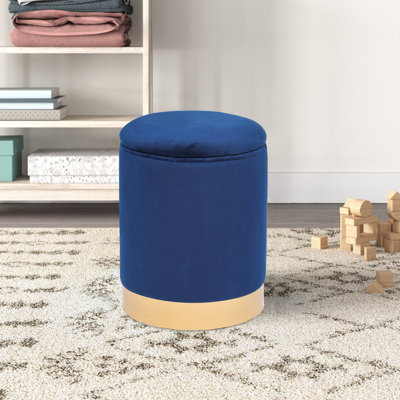Tabouret de rangement rond