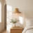 Lilliana Armed Sconce in Natural Brass-1247417044