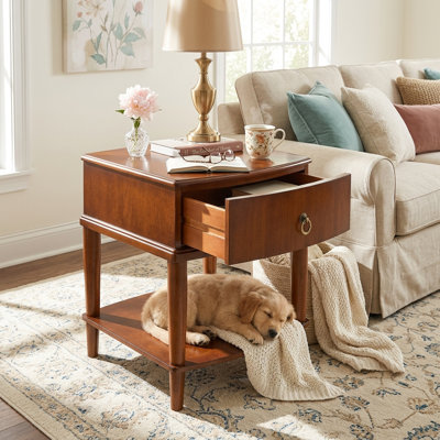 Modern Side Table With Storage