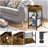 Nordin 15.75'' W Metal Nightstand