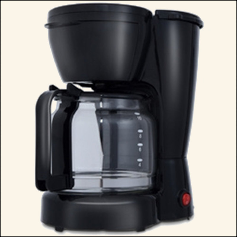 Cafetière 900 W 10 tasses avec carafe en verre