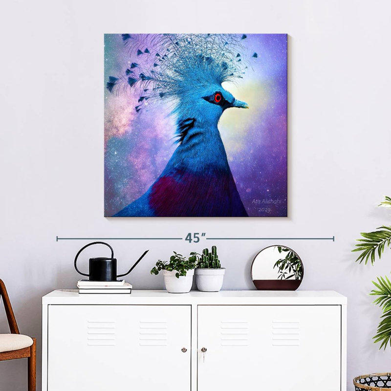 Brampt Beautiful Bird, 30" H x 30" W