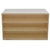 17 Compartment Manufactured Wood Cubby