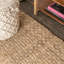 Tapis naturel en jute tissé à la main Ehlers-1722667901