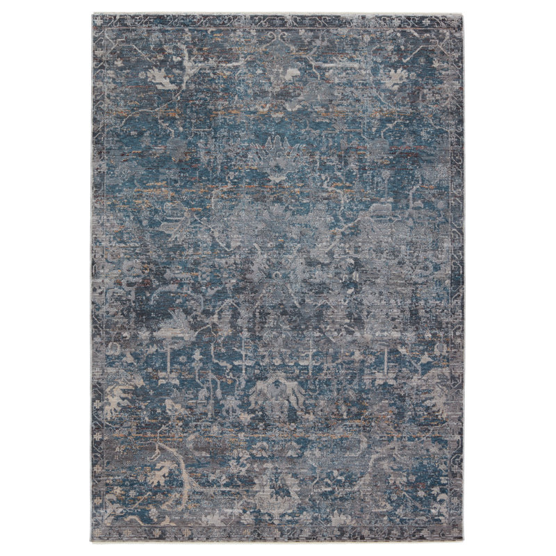 Devoss Floral Indoor Rug, Rectangle 5' x 8'