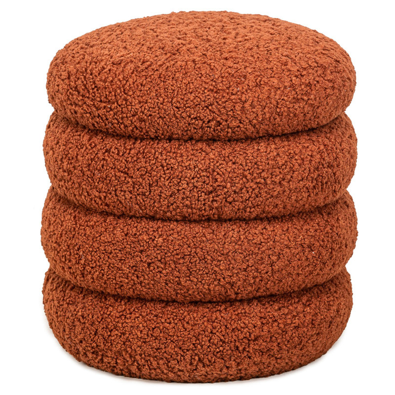 Pouf Brunk, Boucle terre cuite
