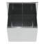 17 Stories Laveria 64L Gallon Water Resistant Metal Lockable in Silver
