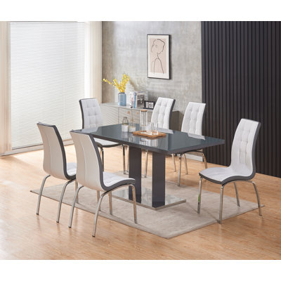 Arshiv Glass Dining Set