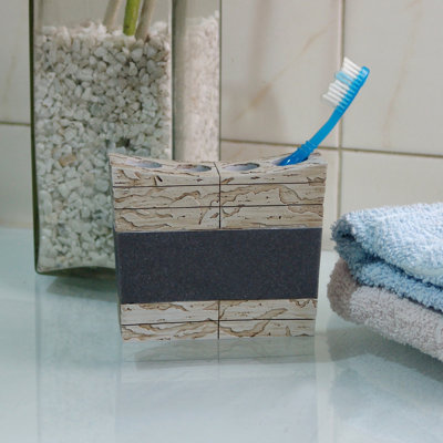 Marble Toothbrush Holder