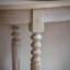 Console en demi-cercle