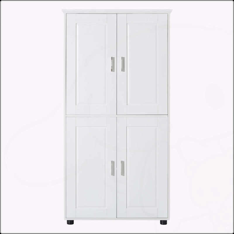 Versatile Freestanding Bathroom Cabinet with Multiple Features for Storage