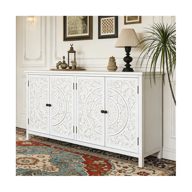 Armoire d'appoint 60 "avec 4 portes 60"