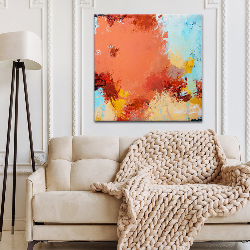 «April’s Warmth» par Tammy Keller, reproduction d'art sur toile tendue, H 20 po x l 20 po x 1,5 po