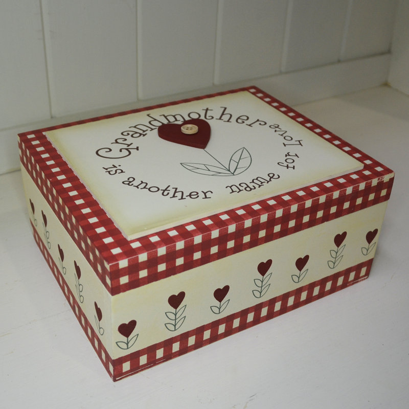 Aalin Handmade Wooden Memory Box