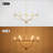 6 - Light Dimmable Wagon Wheel Chandelier-1493655321