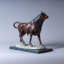Sculpture de bison