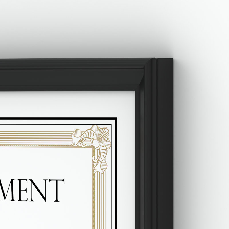 Picture Frame - Set of 2, Black
