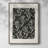 Vintage Floral Pattern I Framed Print - Solid Wood-165972579