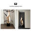 Objet décoratif en bois fabriqué en résine et verre blanc-1106963244