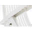 Multi-position chair, white, plastic