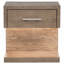 Table de chevet 1 tiroir Gibbons Barley Brown