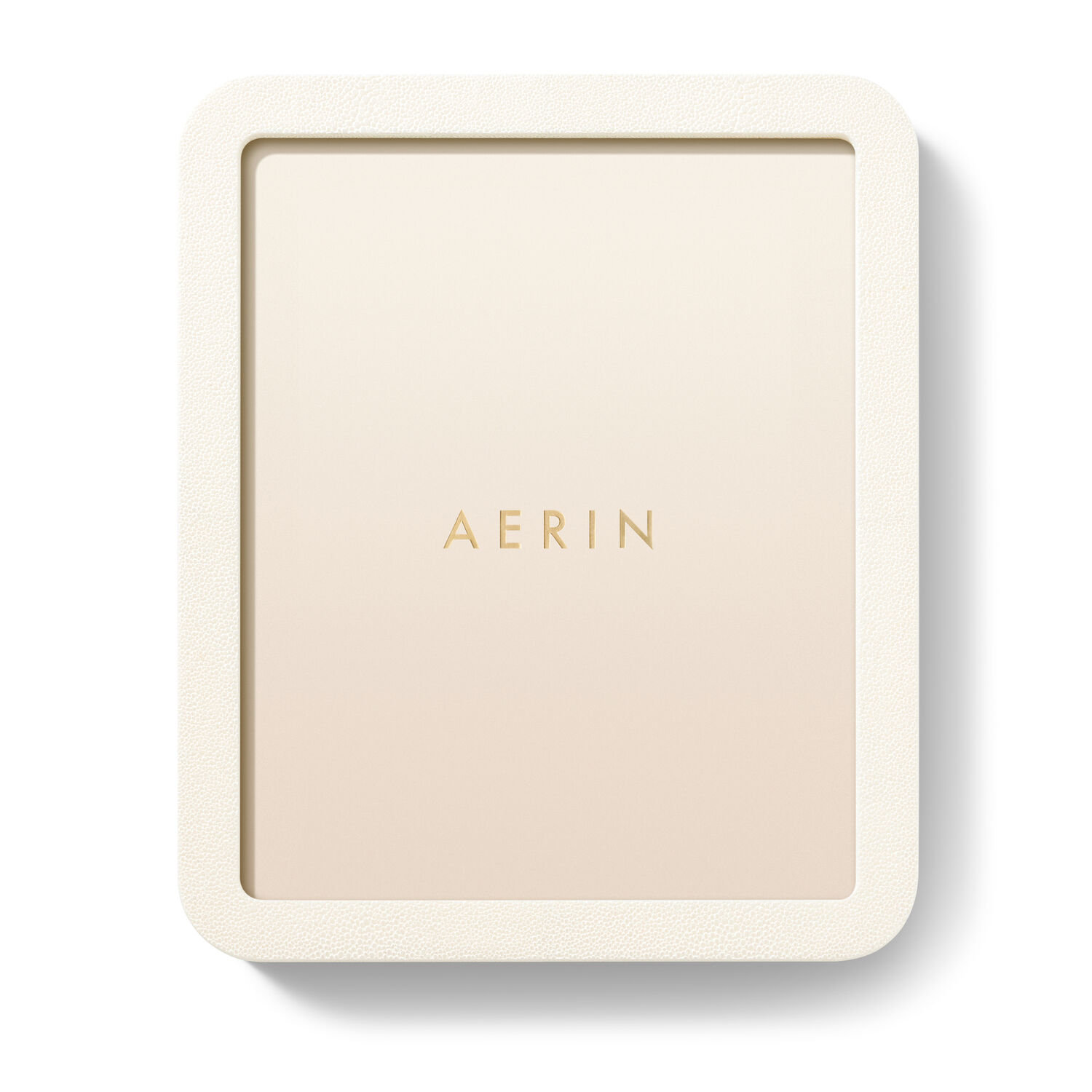 AERIN Shagreen Leather Single Picture Frame 8x10
