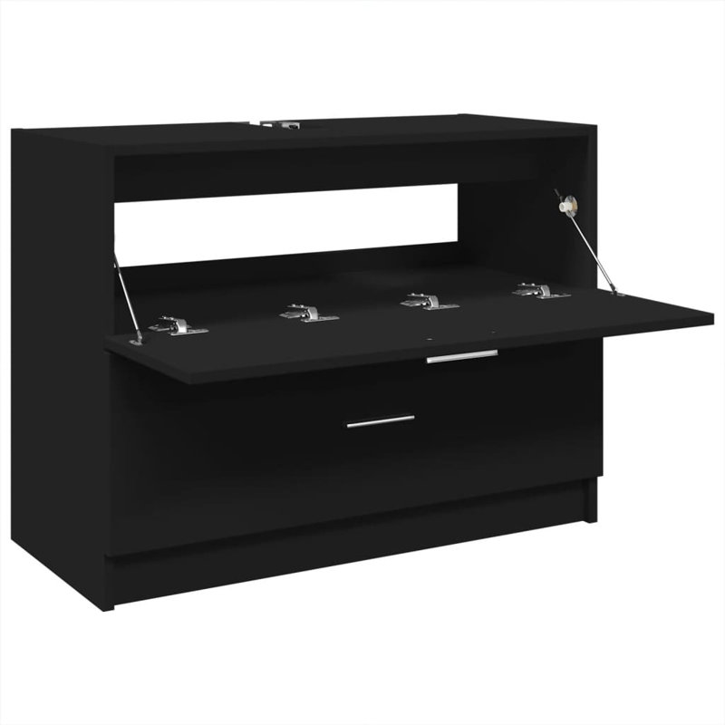 Brynly Under Sink Cabinet, Black