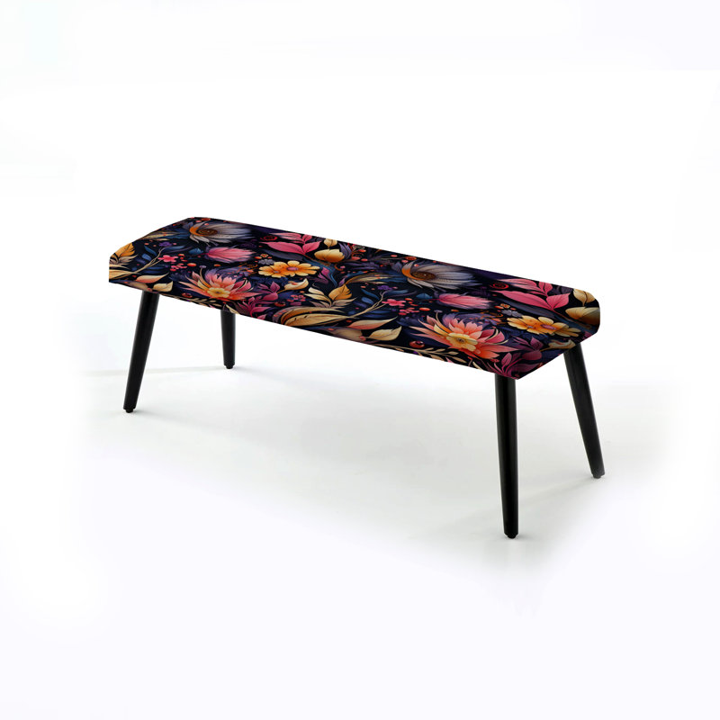 Banc rembourré Boho