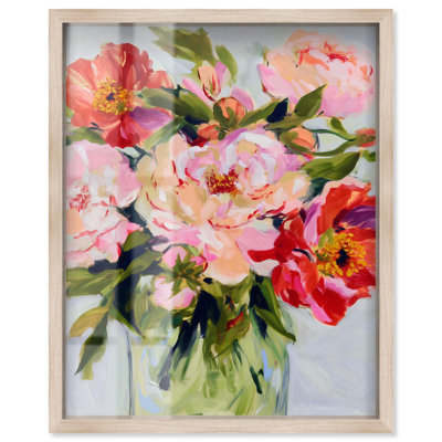 Décoration murale printanière Bloom en acrylique II Shadowbox Print par Art Remedy
