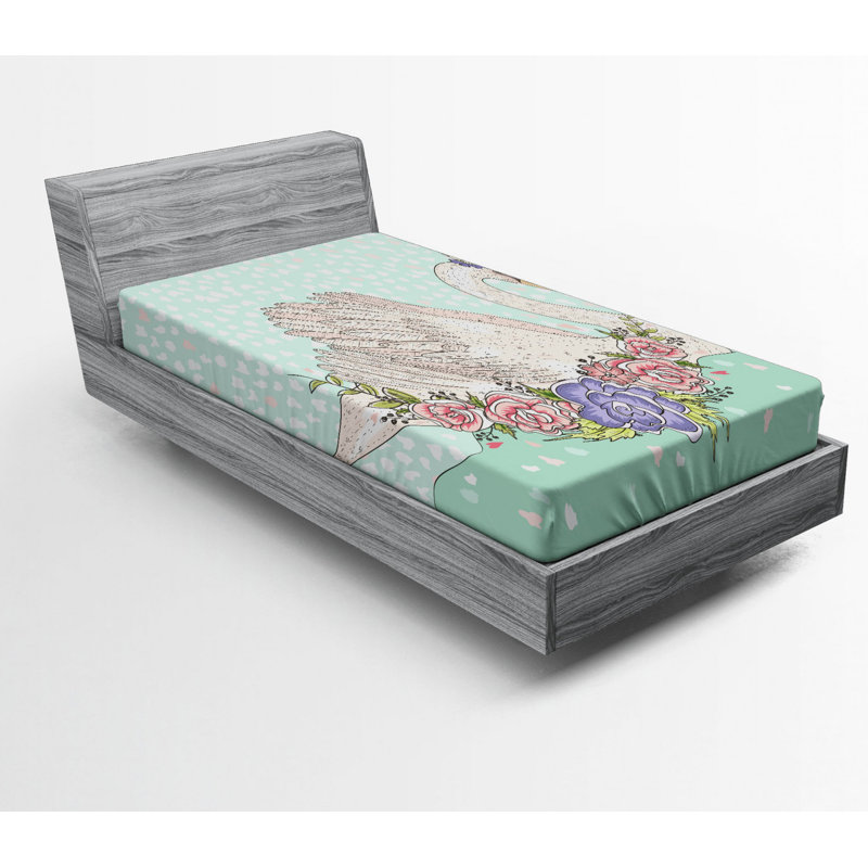 Microfiber Fitted Sheet, Twin Fitted Sheet