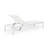 Caggiano Outdoor Metal Chaise Lounge-110810122-120959062