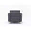 Chaise en lin gris