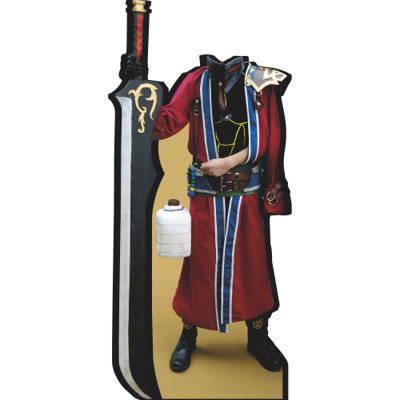 SS11247 Stand d'épée Bushido Soldat Warrior Fantasy