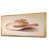 Toile avec cadre flottant or