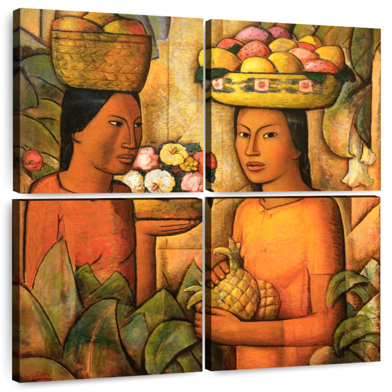 Mujeres Con Frutas