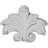 Kepler 2.5'' H x 2.5'' W x 0.25'' D Urethane Onlay Scroll