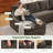  Modular Sectional Sofa with Chaise Lounge, Comfy Deep Dual-Layer Cushion Couch-128968743-128968751