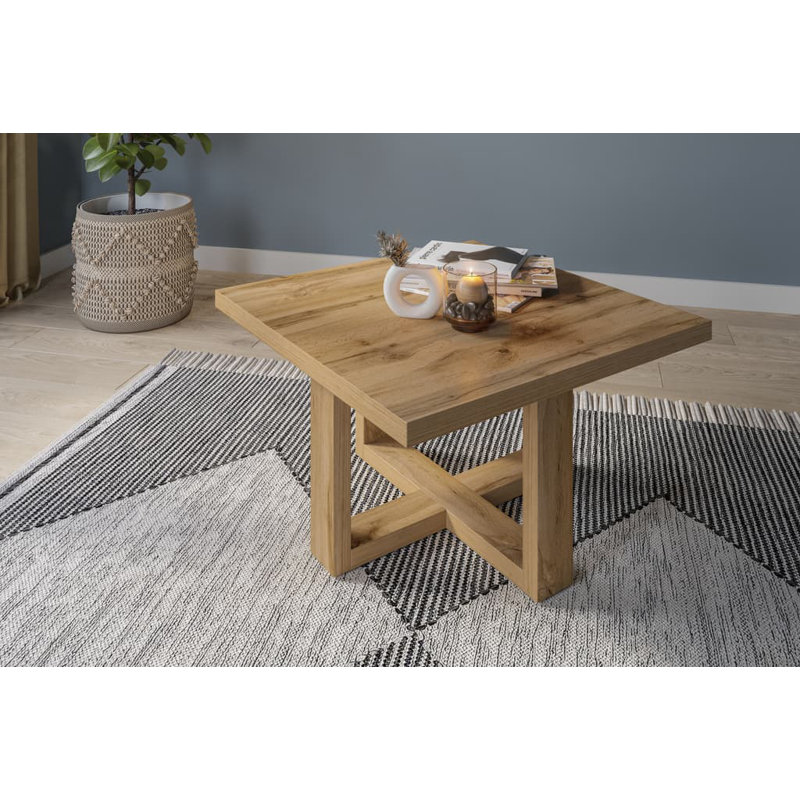 Barri Coffee Table with Storage, Oak/Oak 