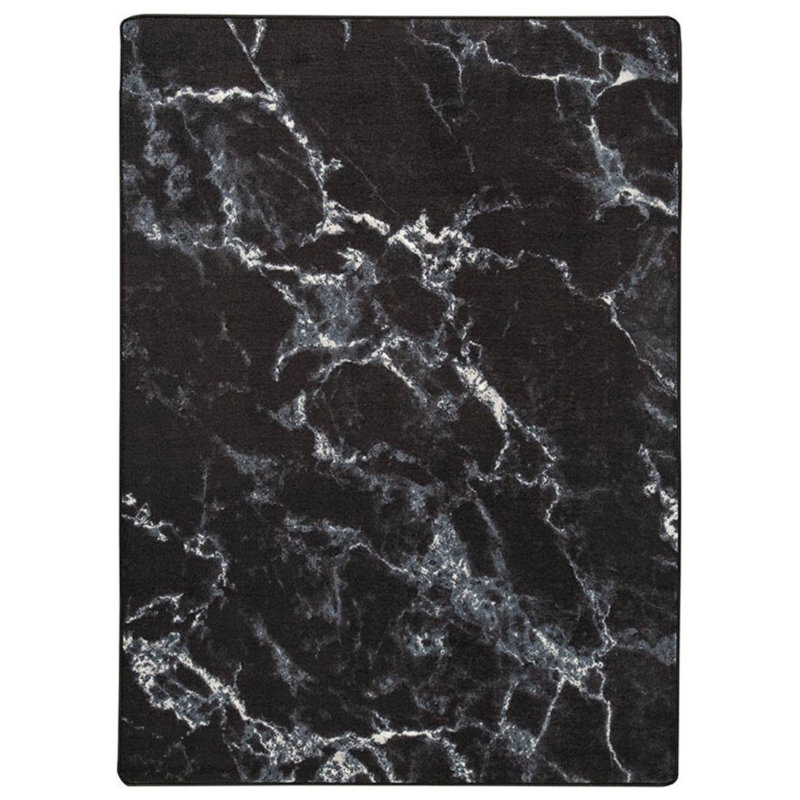Tapis noir Imagine Stratas Nero