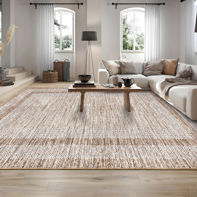 Tapis Lavable à la machine Randolph, Rectangle 5 pi x 7 pi