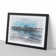 View of New York in Abstract - Picture Frame Graphic Art Print