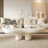 Allrich 48.4-Inch Cloud Coffee Table with Four Legs