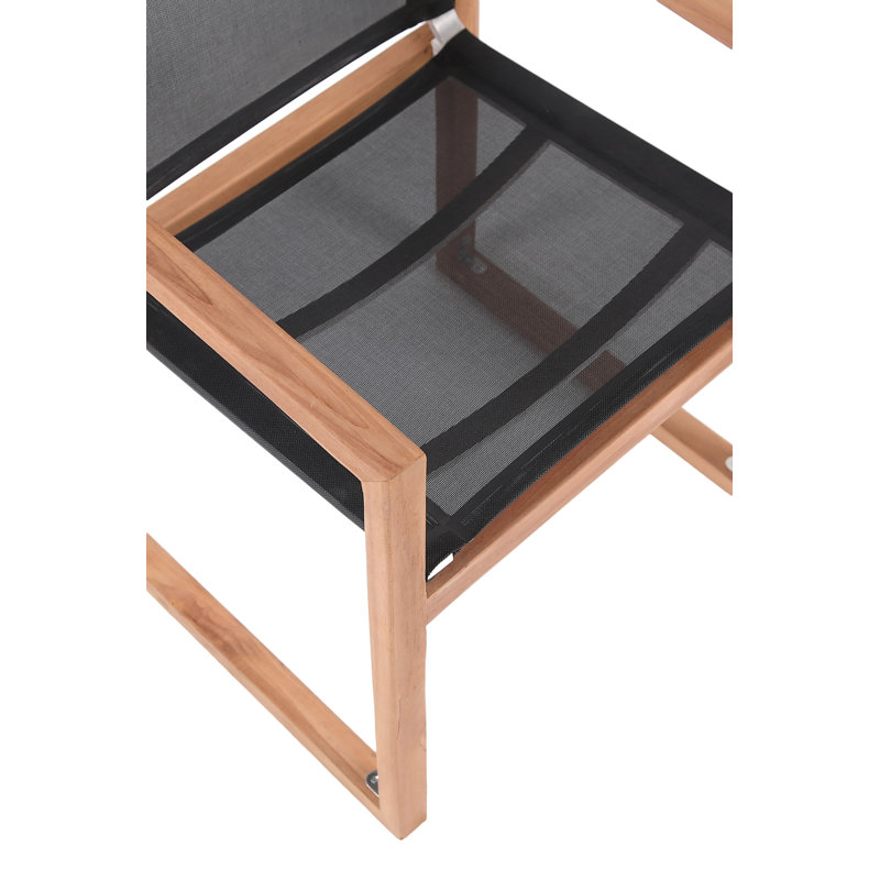 Chaise de patio, Noir