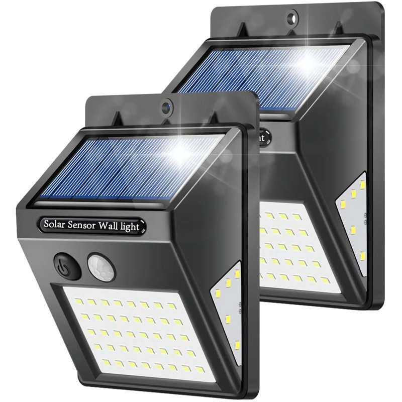 Solar Powered Outdoor Security Area Lights with Motion Sensor