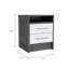 Table de chevet (table de chevet), table de bout, plateau de table d'appoint, deux tiroirs-414238446