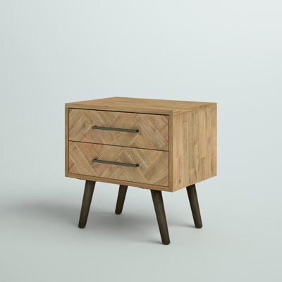 Kayoko 24'' W Solid Wood Nightstand