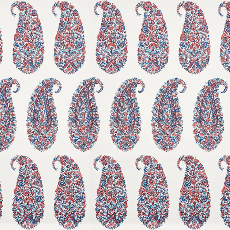 Papier peint Shirala, Delft et rose