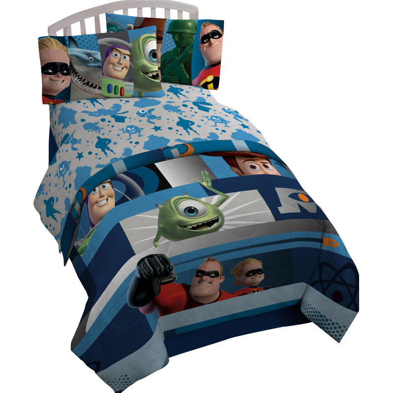 Ensemble de draps jumeaux Pixar Filmstrip