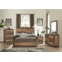 Ensemble de chambre à coucher configurable standard 3 pièces Milano