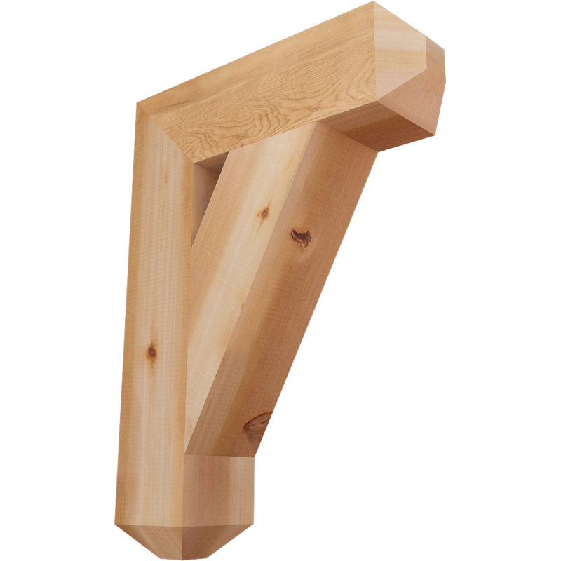 Support pour artisan traditionnel, H 30 po x l 5,5 po x P 22 po, Cèdre rouge de l'Ouest (lisse)